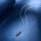 Dangling Three Heart Necklace S925 Silver Versatile Style Simple Original Design Smooth Necklace Birthday Gift Present